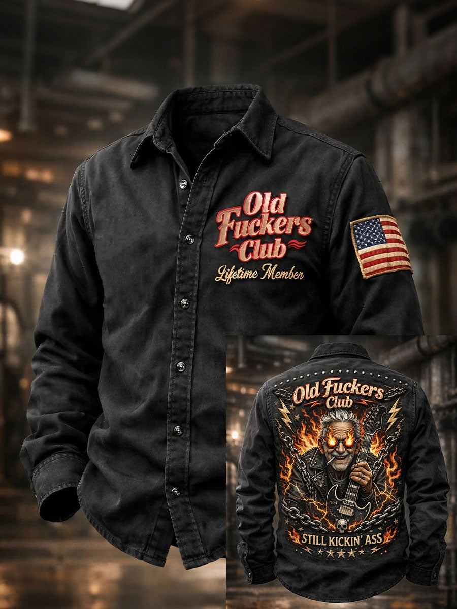 Men's Old Fuckers Club Shirts