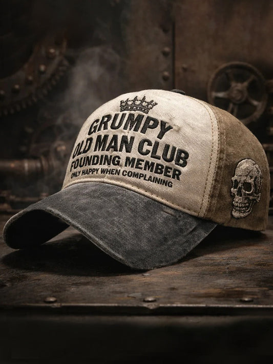 Old Fuckers Club Printed Casual Unisex Cap