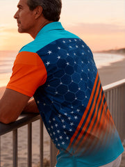 Men's American Flag Tops