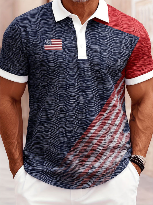 Men's American Flag Tops