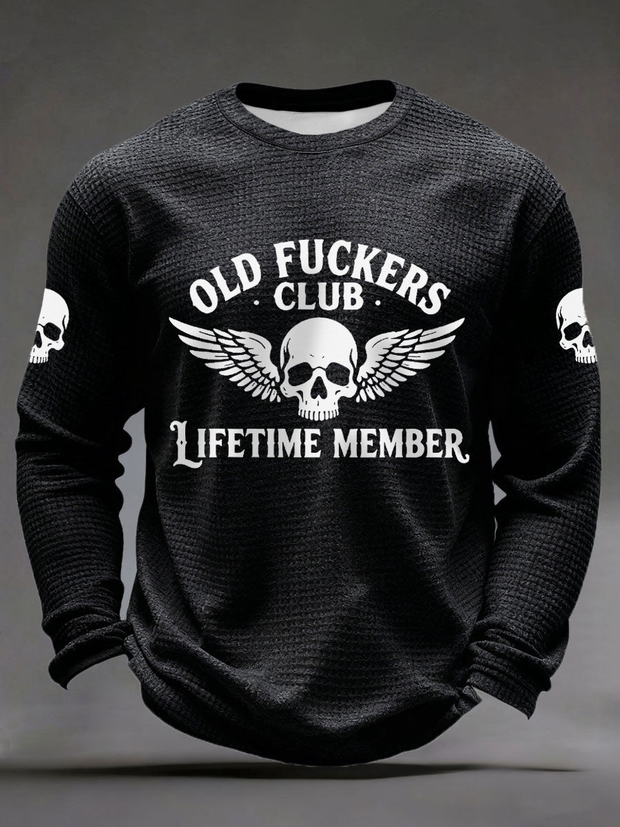 Men's Old Fuckers Club Waffle T-Shirts