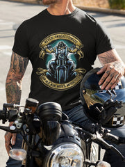 Men's "Never underestimate an old man with a motorcycle" T-shirts