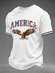 Men's Freedom Legacy 1776-2026 Printed Casual T-Shirt