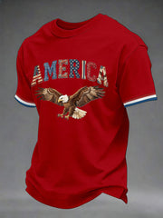 Men's Freedom Legacy 1776-2026 Printed Casual T-Shirt