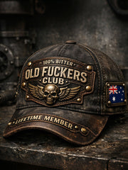 Old Fuckers Club Vintage Unisex Hats
