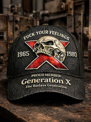 "Gen X" Unisex Retro Hats