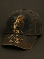 Unisex Jesus Print Hat