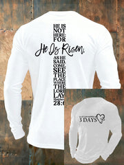 Men's A Lot Can Happen In 3 DaysLong Sleeve T-shirt