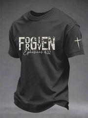 Men's Christian Forgiven Cross Short Sleeve T-shirt