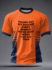 Men's March Basketball short sleeve t-shirt