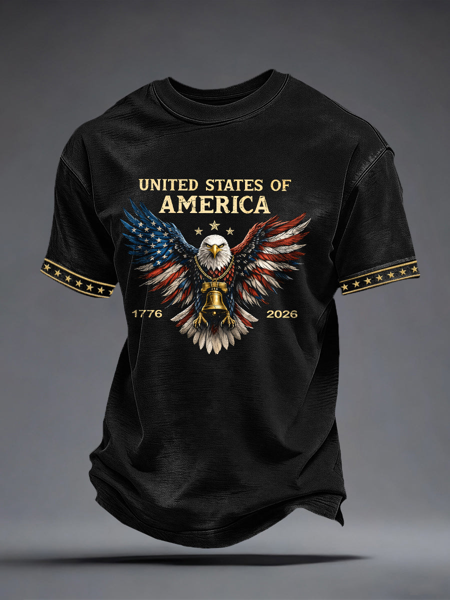 Men's USA 1776-2026 Print T-Shirt
