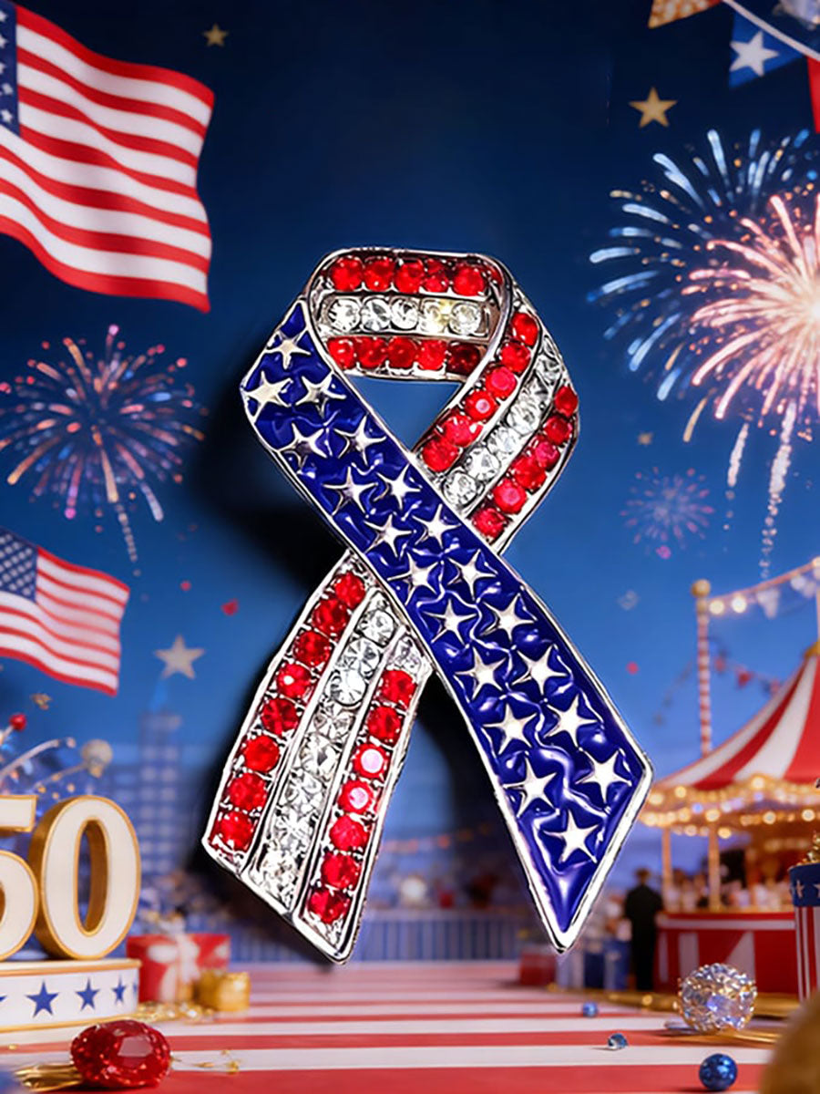 American Patriot Commemorative Brooch