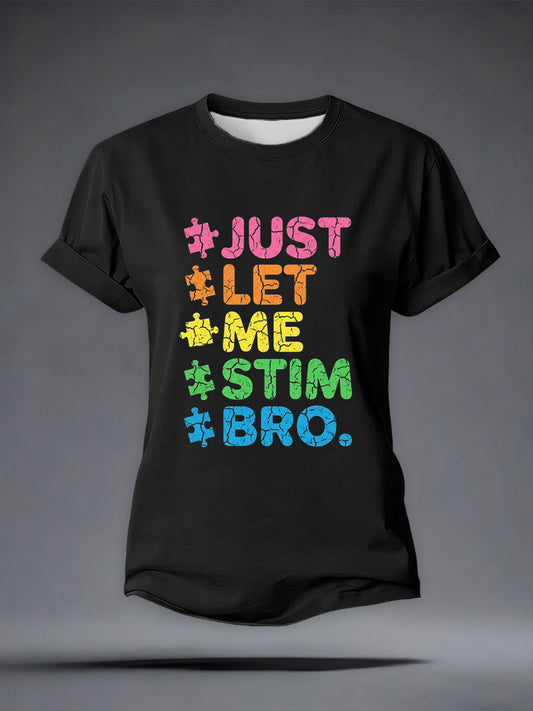 Women's Autism Acceptance Autism Awareness T-shirt