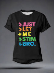Women's Autism Acceptance Autism Awareness T-shirt