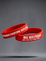Unisex Red Friday Inspired Print Bracelet