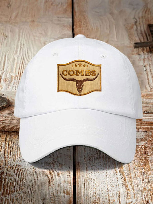 Unisex Western Style Country Music Lover Combs Printed Hat