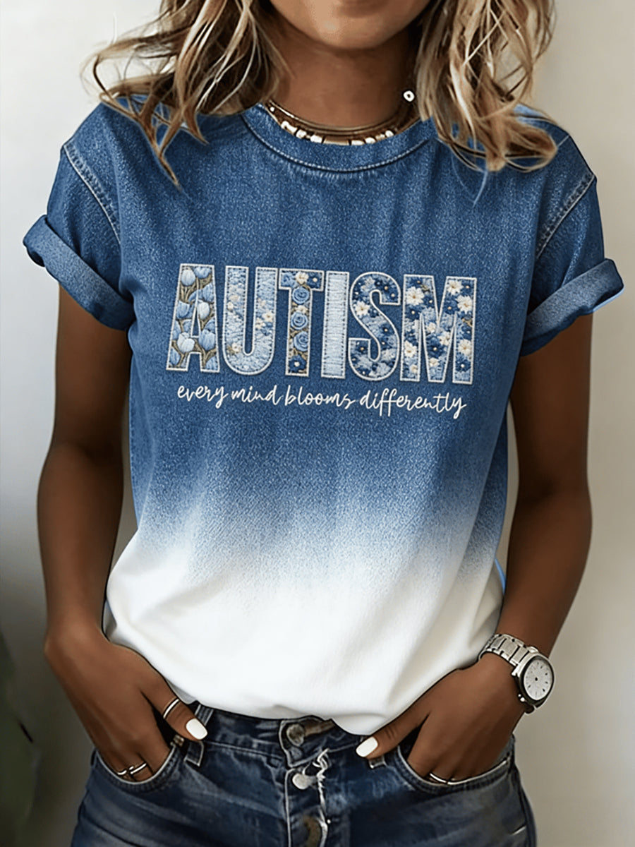 Women's Autism Awareness T-shirt