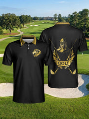 Men's Golf Crusader King Printed Shirt