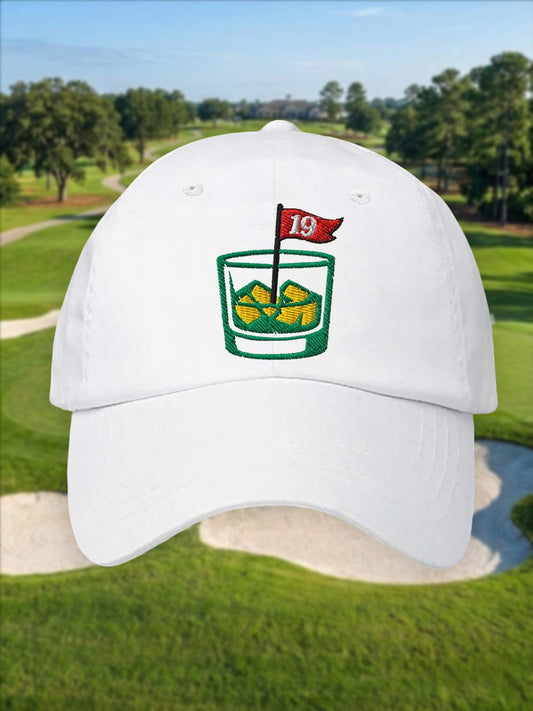 Unisex The19th Hole Gentleman’s Club Design Print Cap