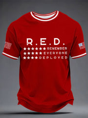 Men's Wear I wear red on Friday T-shirts