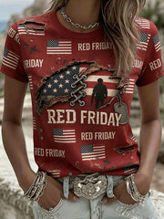 Women's 'RED Friday' T-shirts