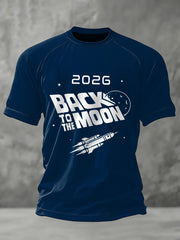 Men's Return To The Moon 2026 Casual Tee