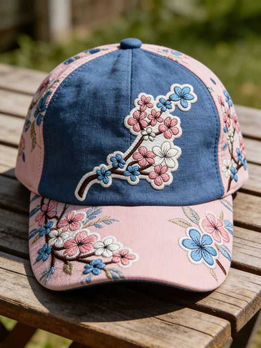 Transgender Pride Floral Print Unisex Hat