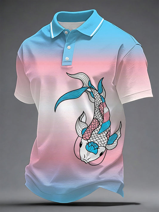 Men's Transgender Pride Print Casual Top