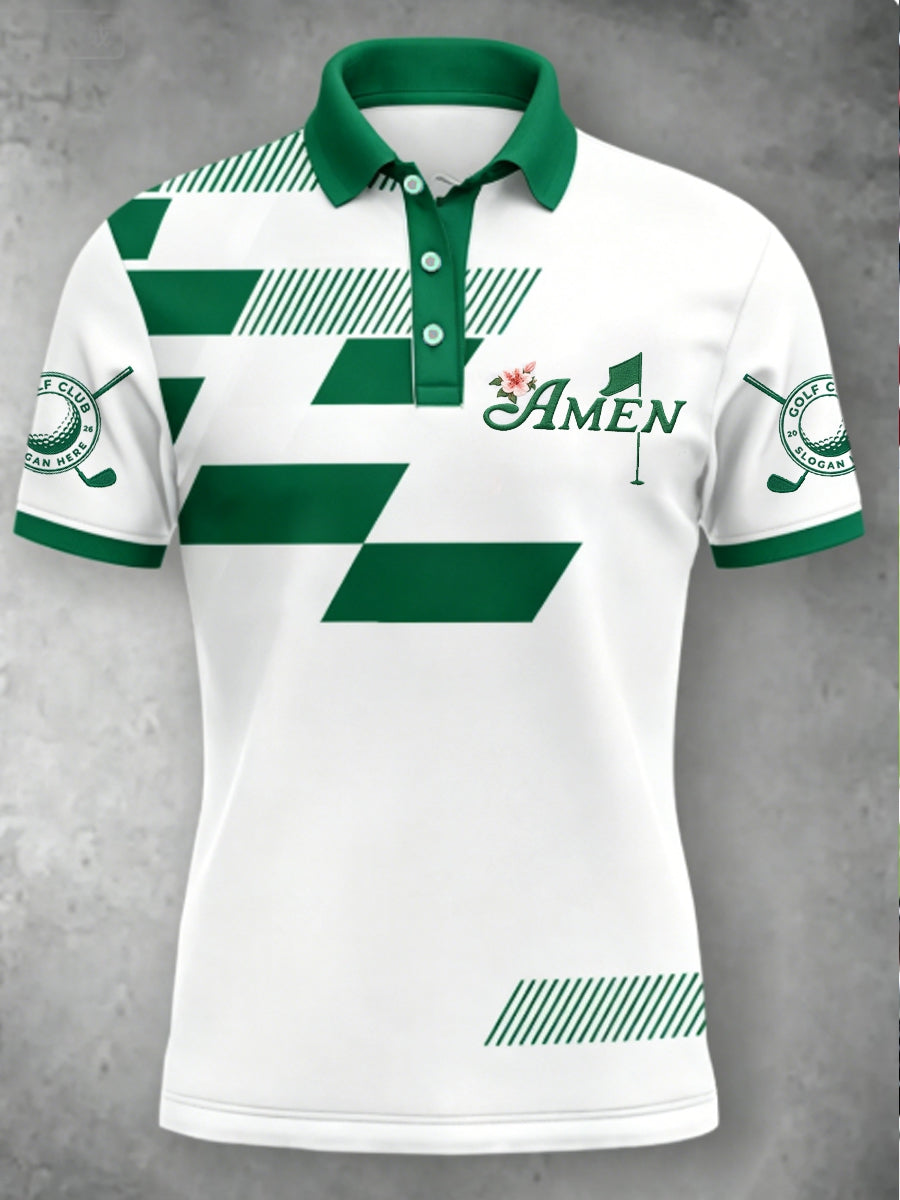 Women's Masters Tournament 2026 Augusta Embroidered polo T-shirt