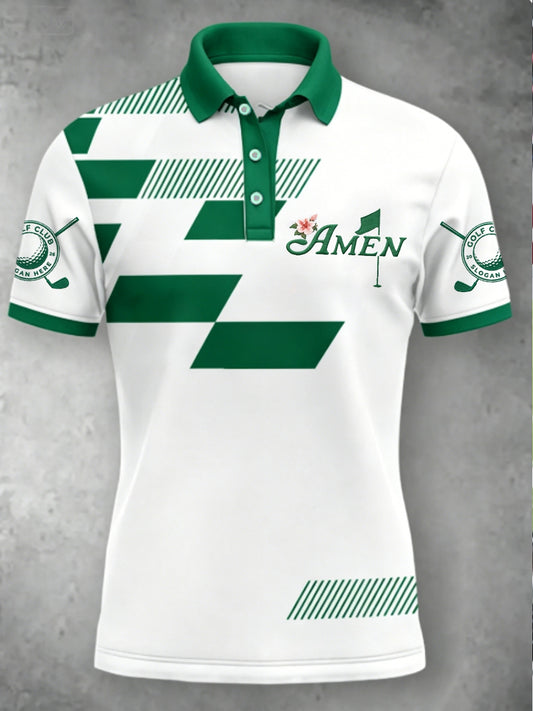 Women's Masters Tournament 2026 Augusta Embroidered polo T-shirt