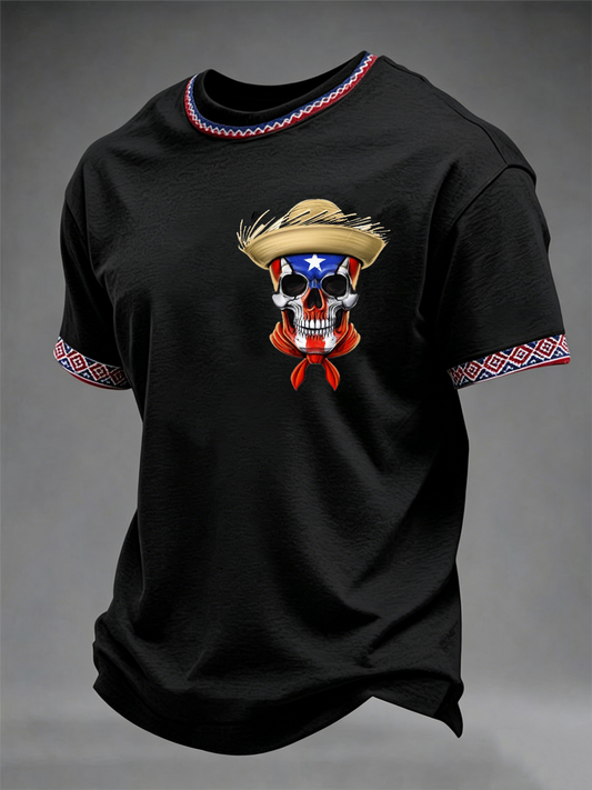 Men's Puerto Rico Printed short sleeves t-shirt
