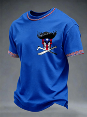 Men's  Puerto Rico Printed short sleeves t-shirt