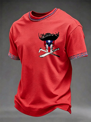 Men's  Puerto Rico Printed short sleeves t-shirt