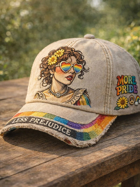 Unisex Pride Month LGBT Art  Print Hat