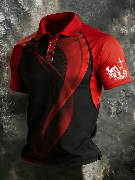 Men's RED Friday Tops