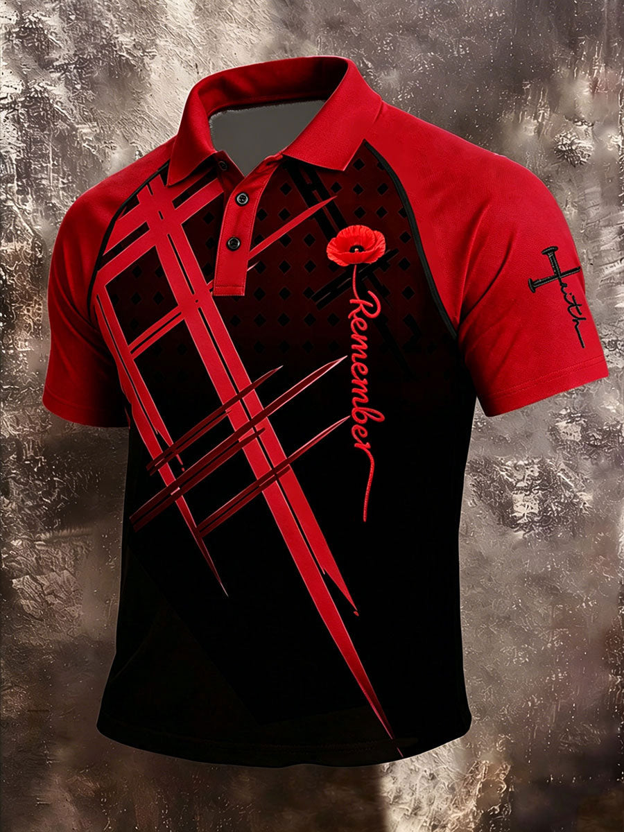 Men's RED Friday Faith Tops