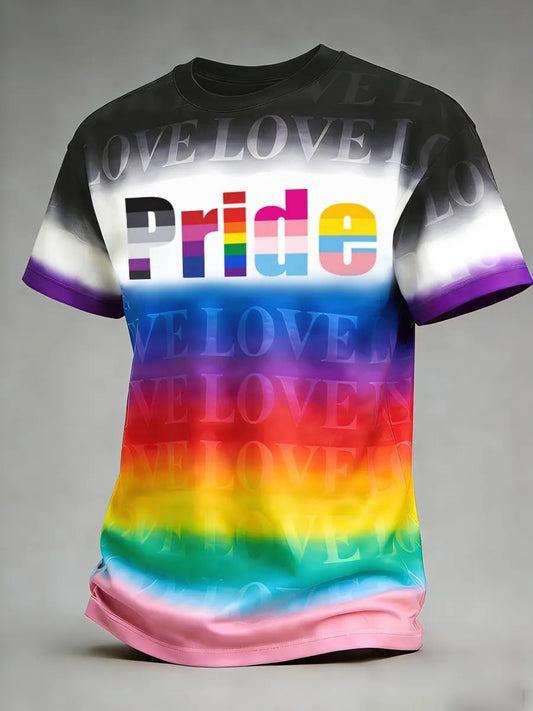 Men's Pride Month Short Sleeves T-shirt