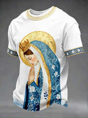Men's Faith Printed Casual T-shirts