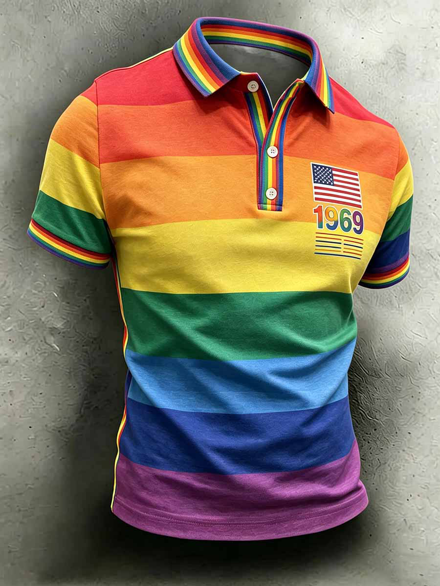 Men's Pride Month Printed Shirt