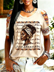 Women's Juneteenth  T-shirt