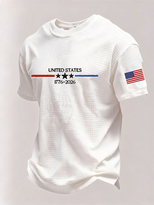 Men's United States Waffle Short Sleeve