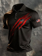 Men's Independence Day Flag Tops