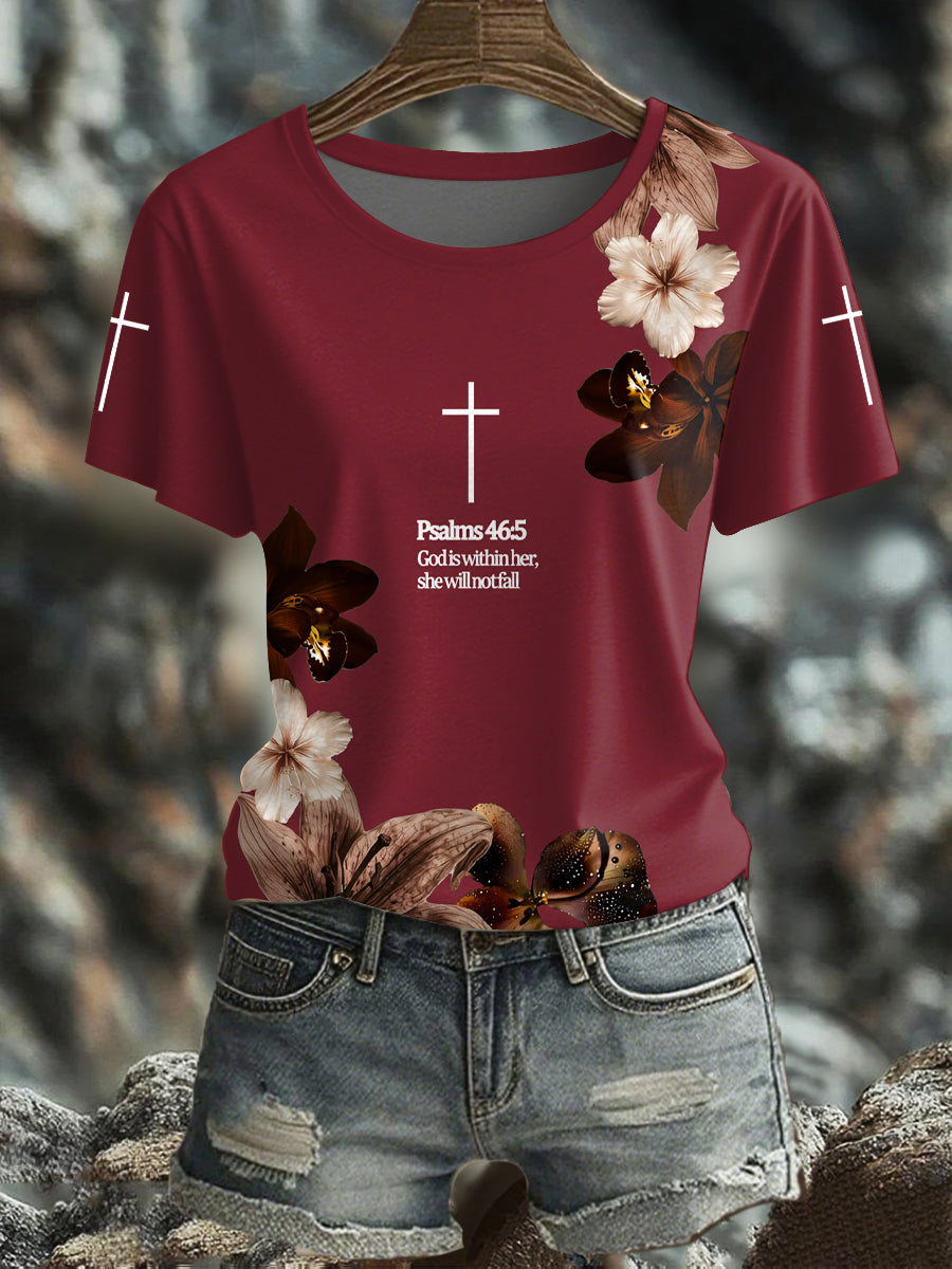 Women's Faith Printed T-shirt