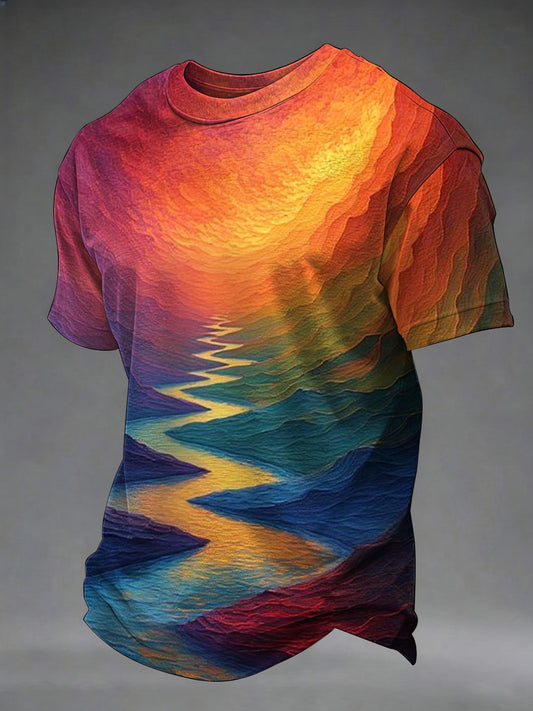 Men's Pride Month Print Casual T-Shirt