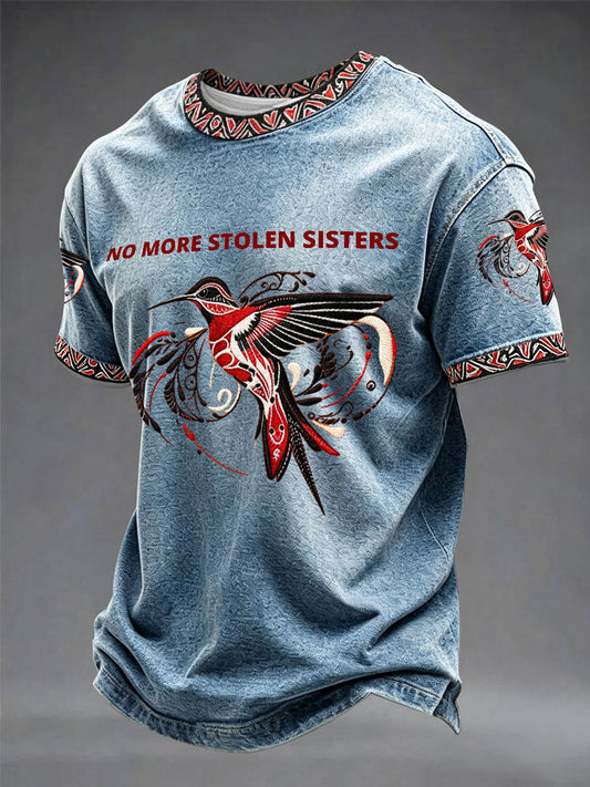 No More Stolen Sisters- MMIW Unisex Casual T-shirt