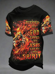 Men's Christian Print Tee