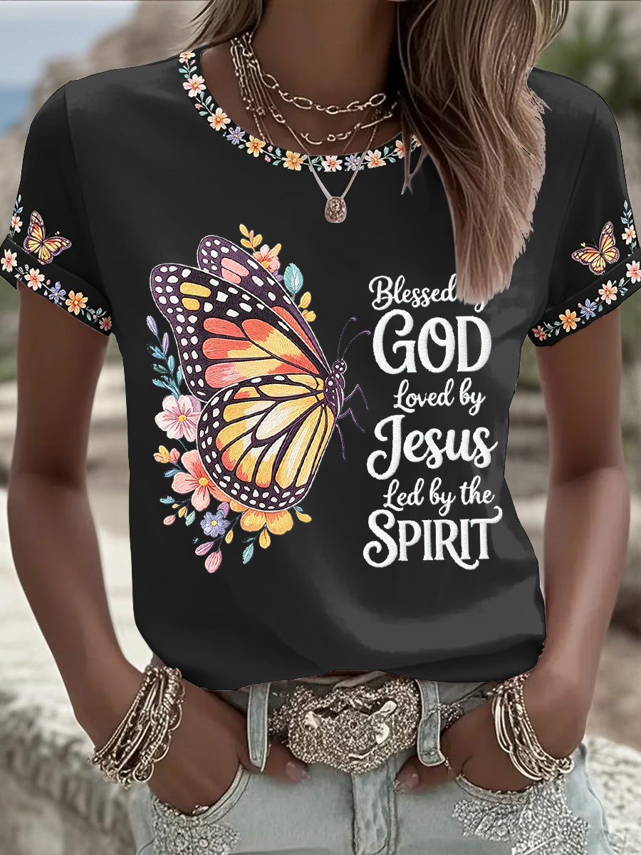 Women's Christian Print Tee