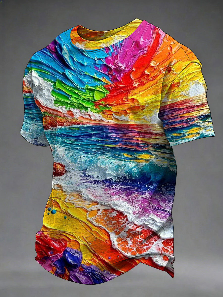 Men's Pride Month Print Casual T-Shirt