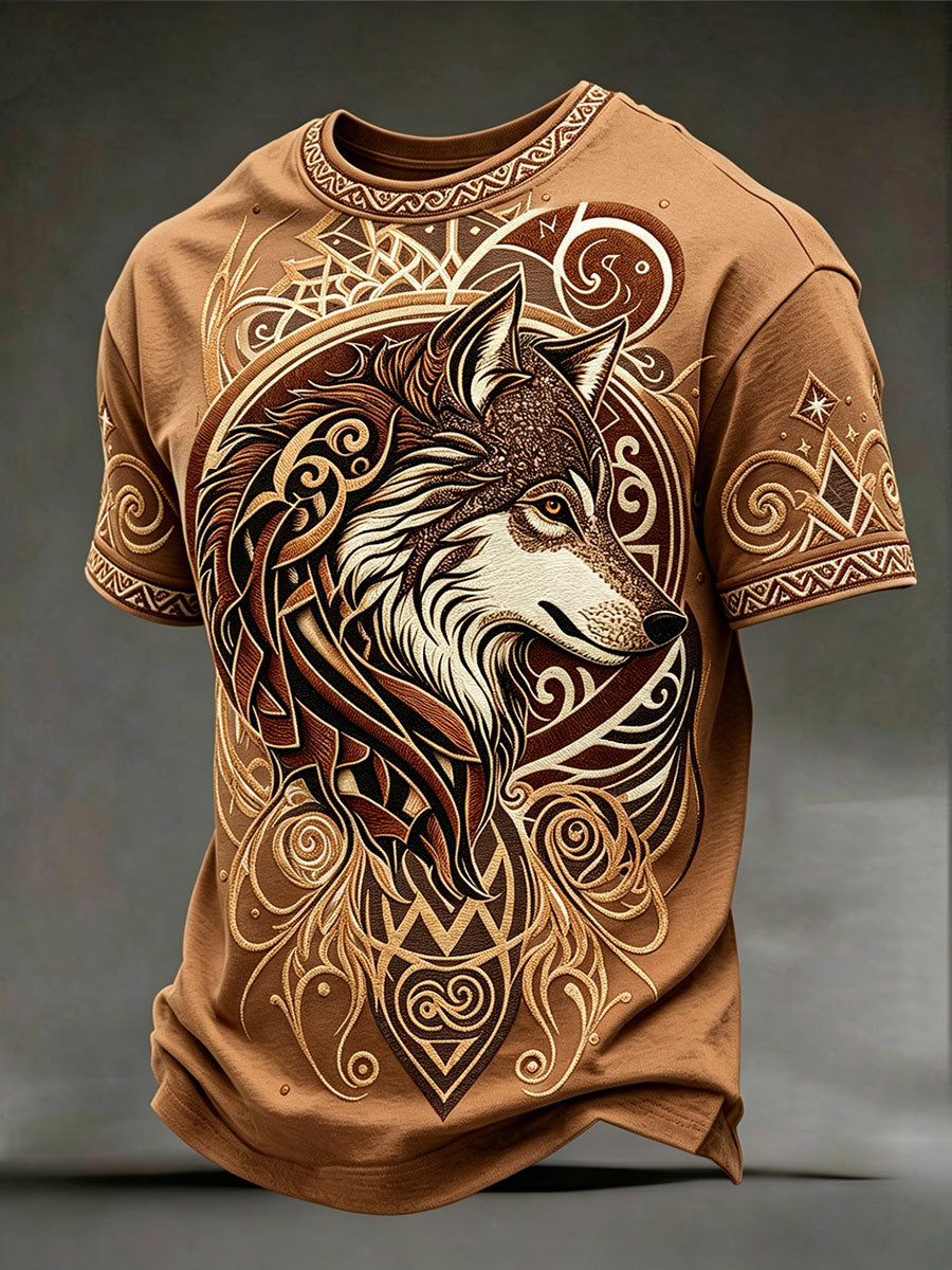 Men's Native Art Print T-Shirts