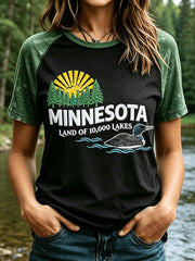 Women's Save The Boundary Waters Print T-shirt